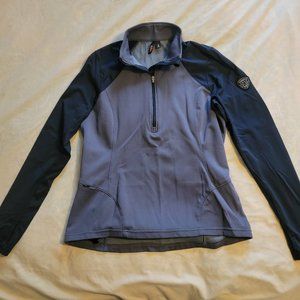 Muzzle Nuzzle Fleece Half Zip Riding Top By Kerrits (Medium)